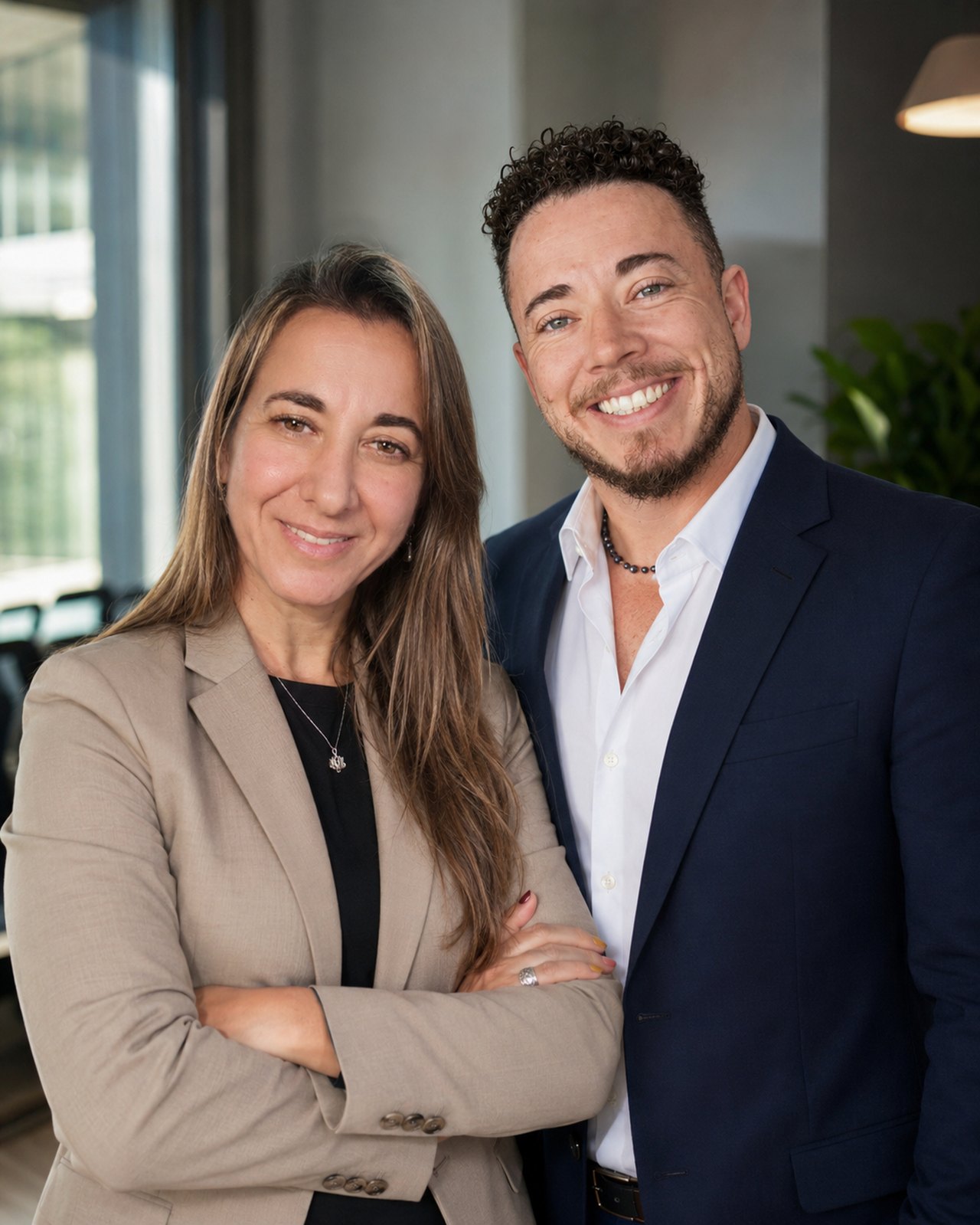 Sonia y Ben, fundadores de SB Human Lab